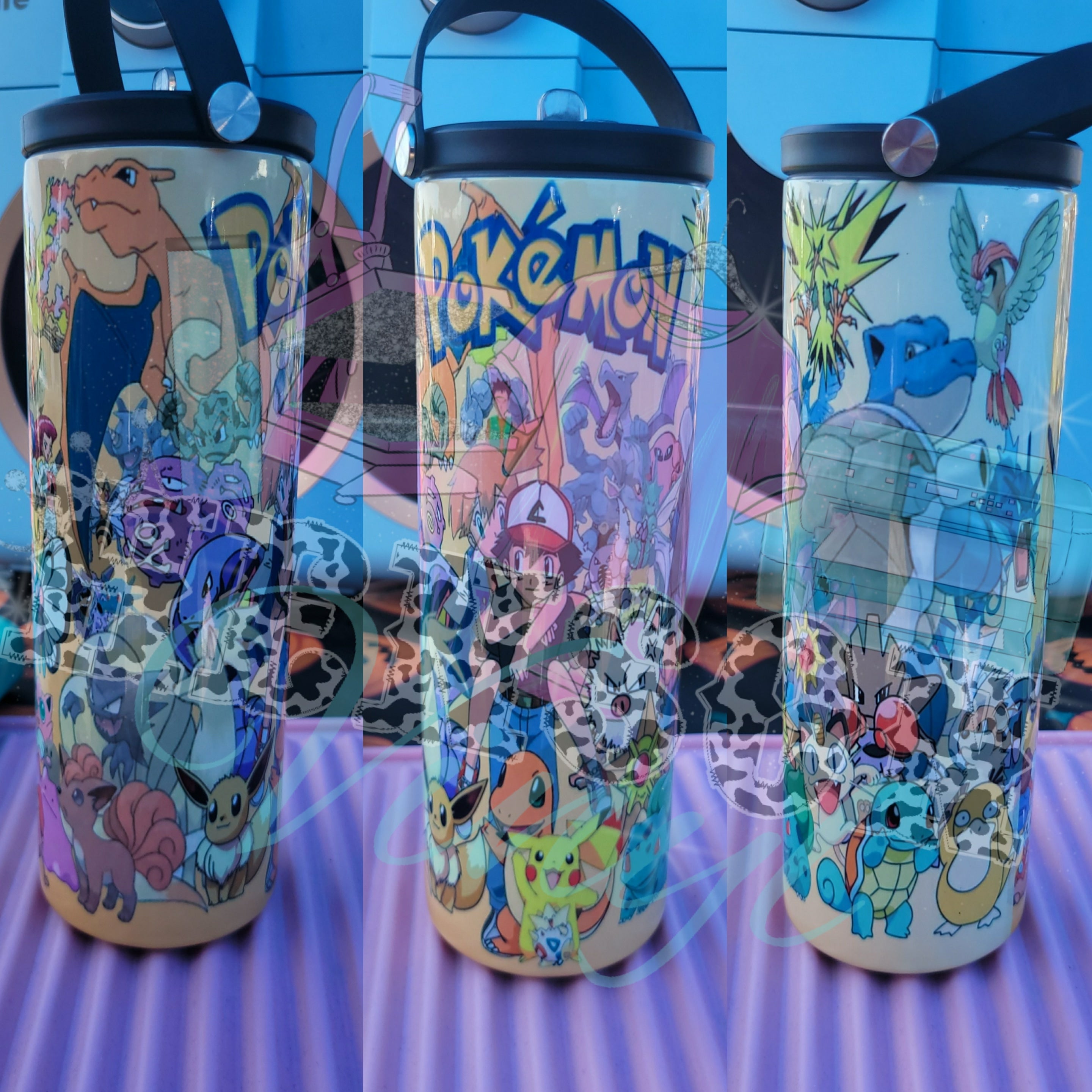 Pokémon Character tumbler
